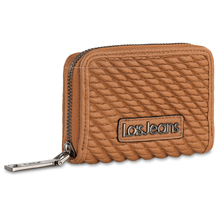 Tarjetero Monedero Lois Silverthrone Taupe