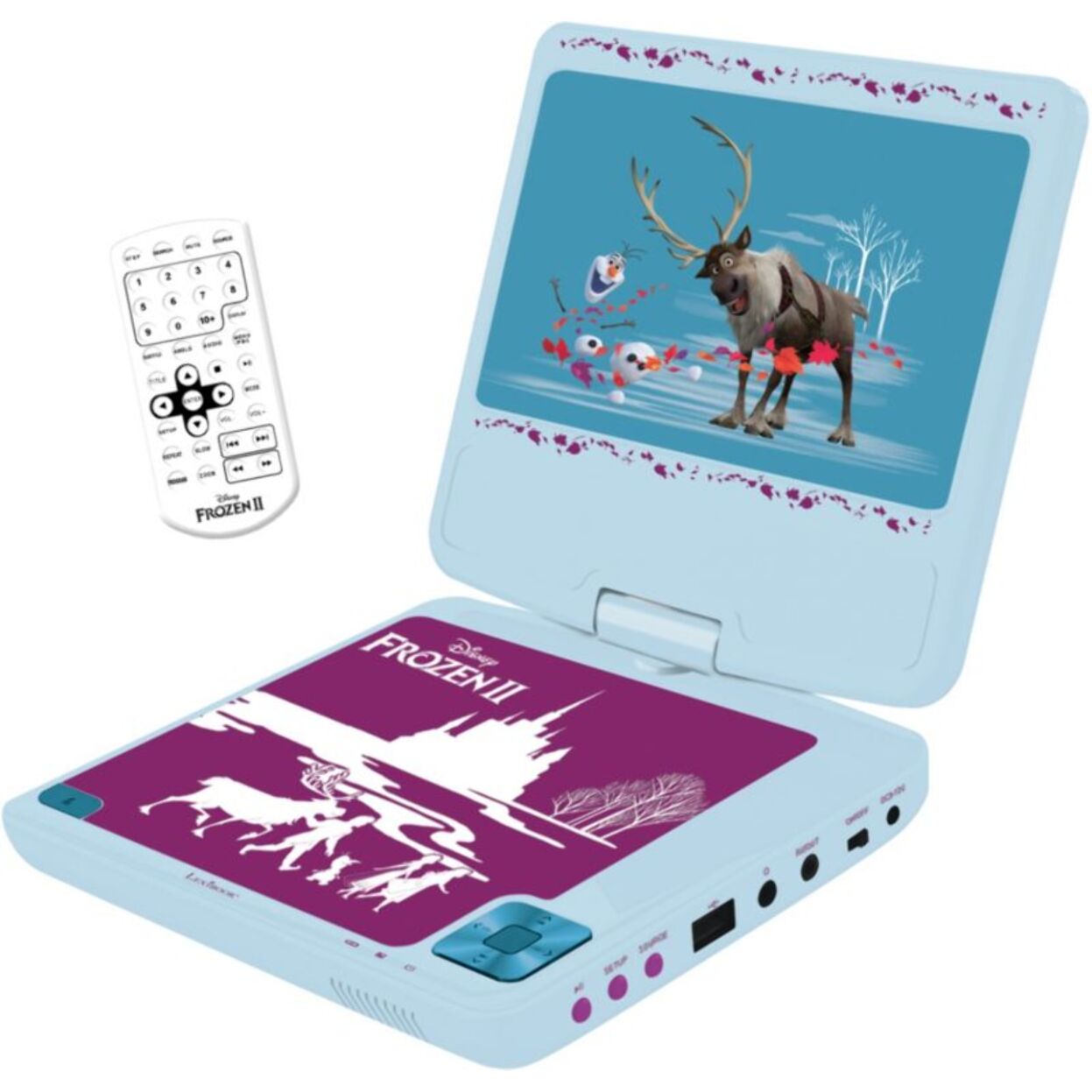 Lecteur DVD portable LEXIBOOK DVDP6FZ Reine des Neiges