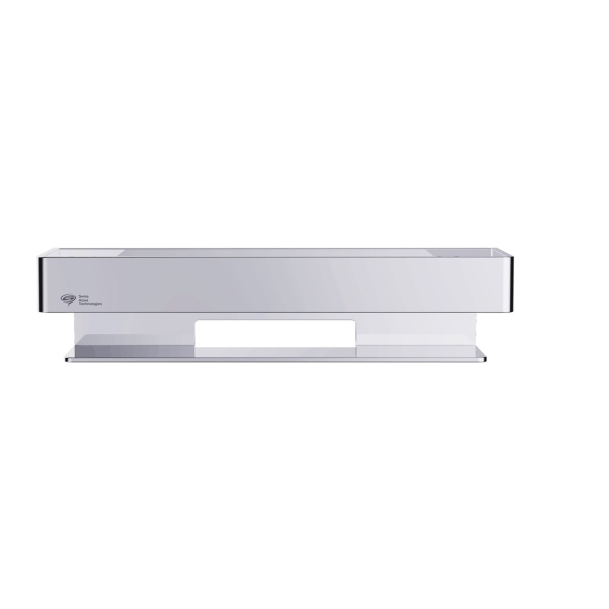 Panier de douche 30 cm en laiton massif, Chrome (SATDPOL30CH)