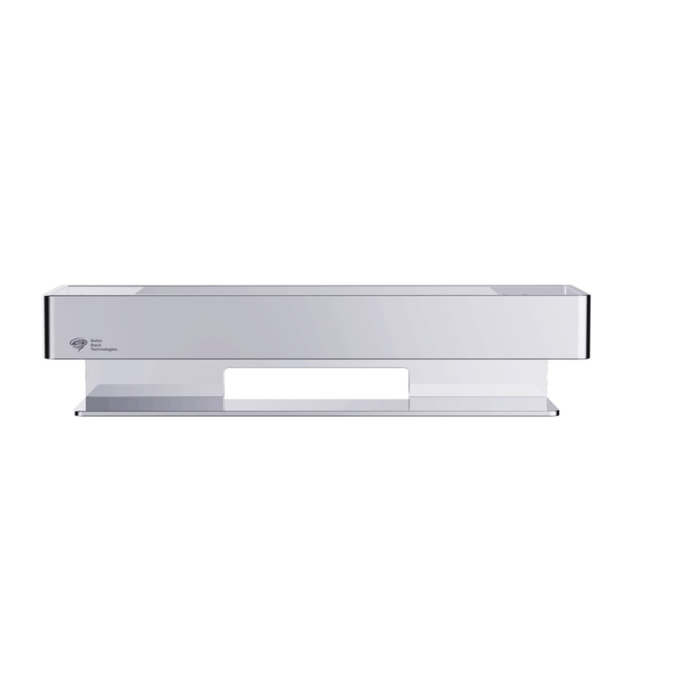 Panier de douche 30 cm en laiton massif, Chrome (SATDPOL30CH)