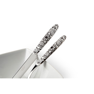 Servizio 24 posate Excelsa – Boheme Noir, Acciaio Multicolore