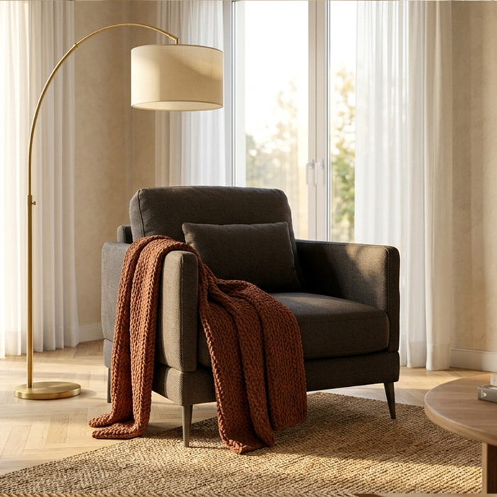 Fauteuil Splendido Tissu - 1 Place