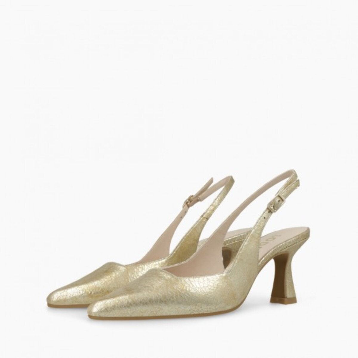 ZAPATOS DE SALÓN DORADOS GELINES-X