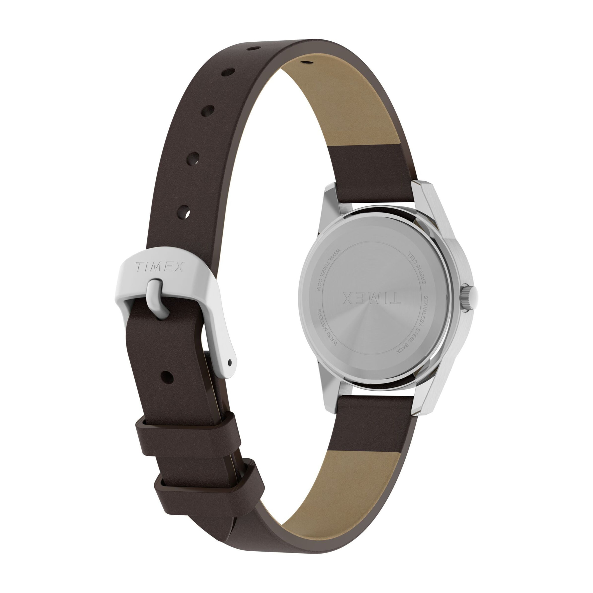 Timex Análogo De Cuarzo Expedition Field Chronograph 43Mm Leather Strap Watch