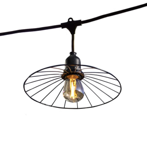 Guirlande connectable CHIC 10xE27 6M