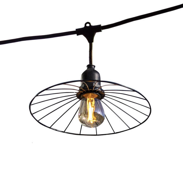 Guirlande connectable CHIC 10xE27 6M