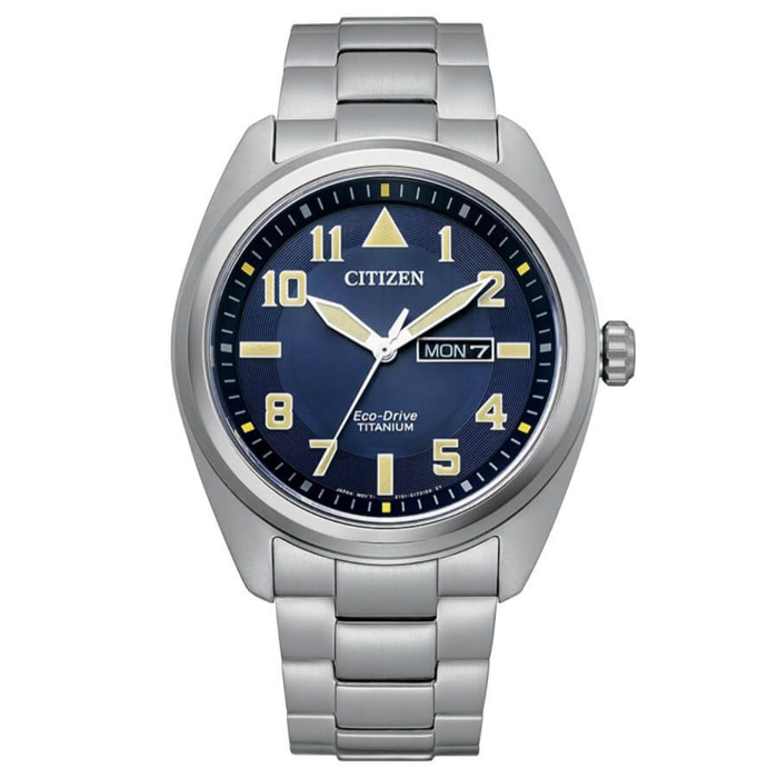 Reloj Citizen BM8560-88L Hombre Analogico Solar con Correa de Titanio