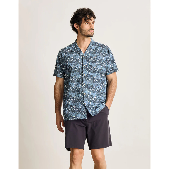 Camisa Manga Corta Azul - Supplies