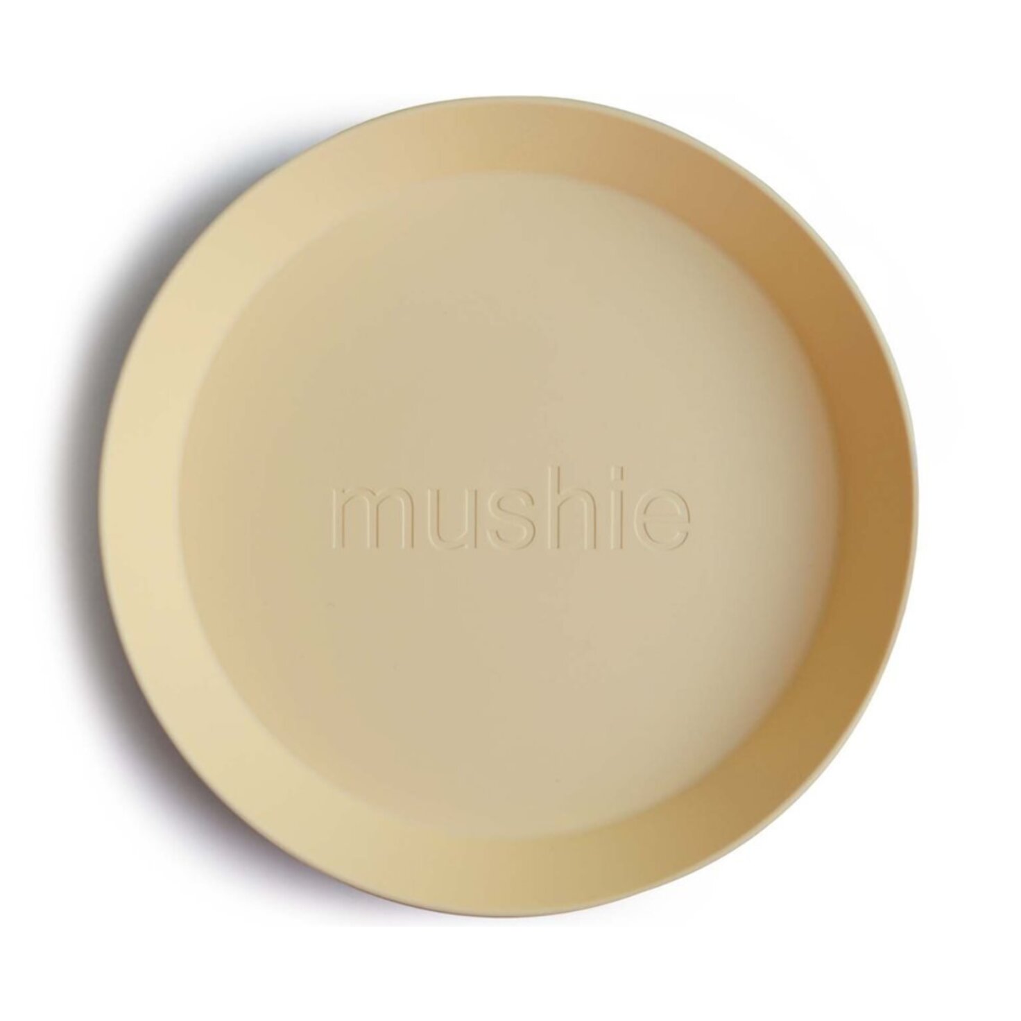 Mushie Pack Dos Platos Redondos Solid