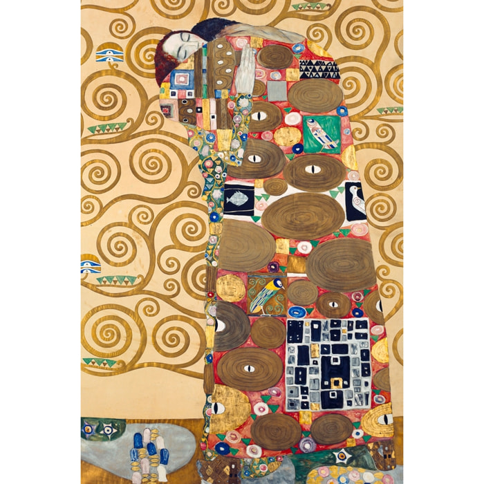 Tableau célèbre Klimt L' Accomplissement Toile imprimée