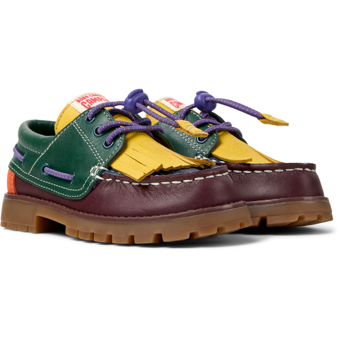 Zapatos de cordones - CAMPER by Bobo Choses - Multicolor - Cuero liso