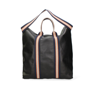 Borsa a mano da donna - Modello Varese - Vera pelle - 43.0 x 38.0 x 12.0 cm