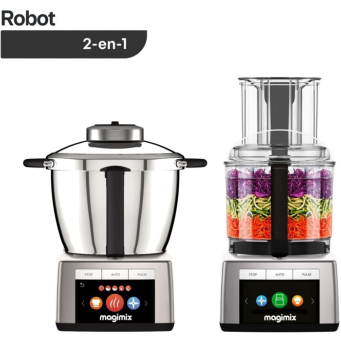 Robot cuiseur MAGIMIX Cook Expert Connect Chrome 18913