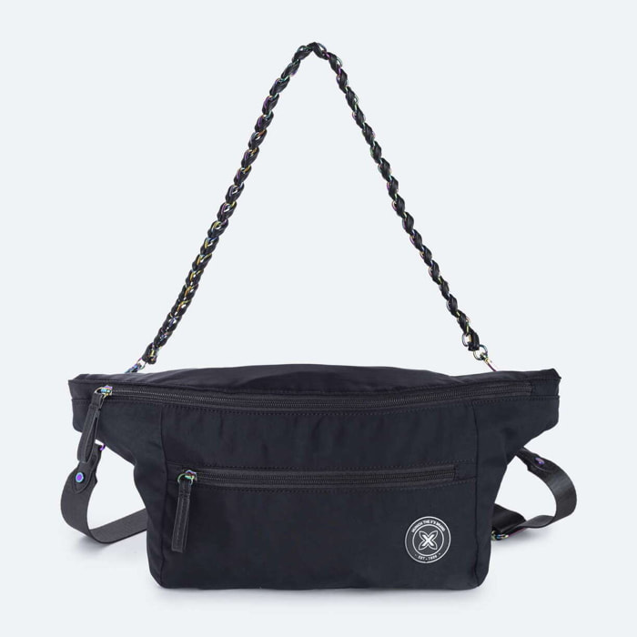 GLOSS FANNYPACK BLACK