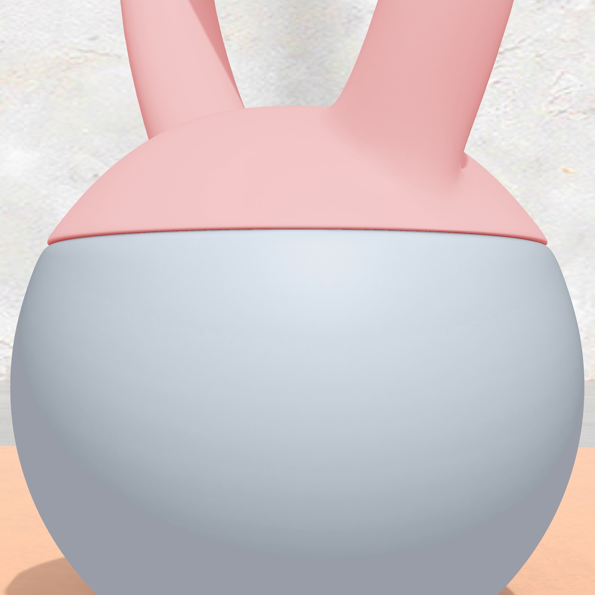 Pesa Rusa 4 kg, Soft Kettlebell Relleno de Arena Metálica y Mango Antideslizante, para Entrenamiento Culturismo, en Casa, Gimnasio, Rosa Palo y Gris