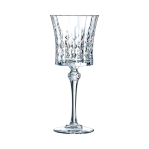 4 copas 27 cl Lady Diamond - Cristal d'Arques