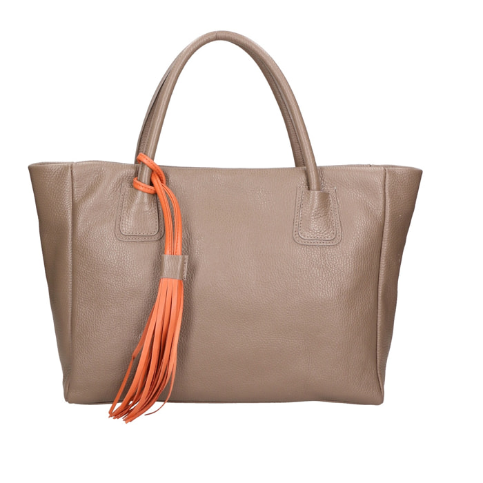 Borsa a spalla da donna - Modello Rosalie - 100% pelle - 46.0 x 27.5 x 10.0 cm