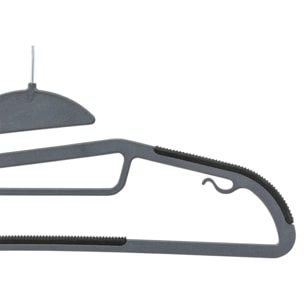 Cintres plastiques bi-matière x8