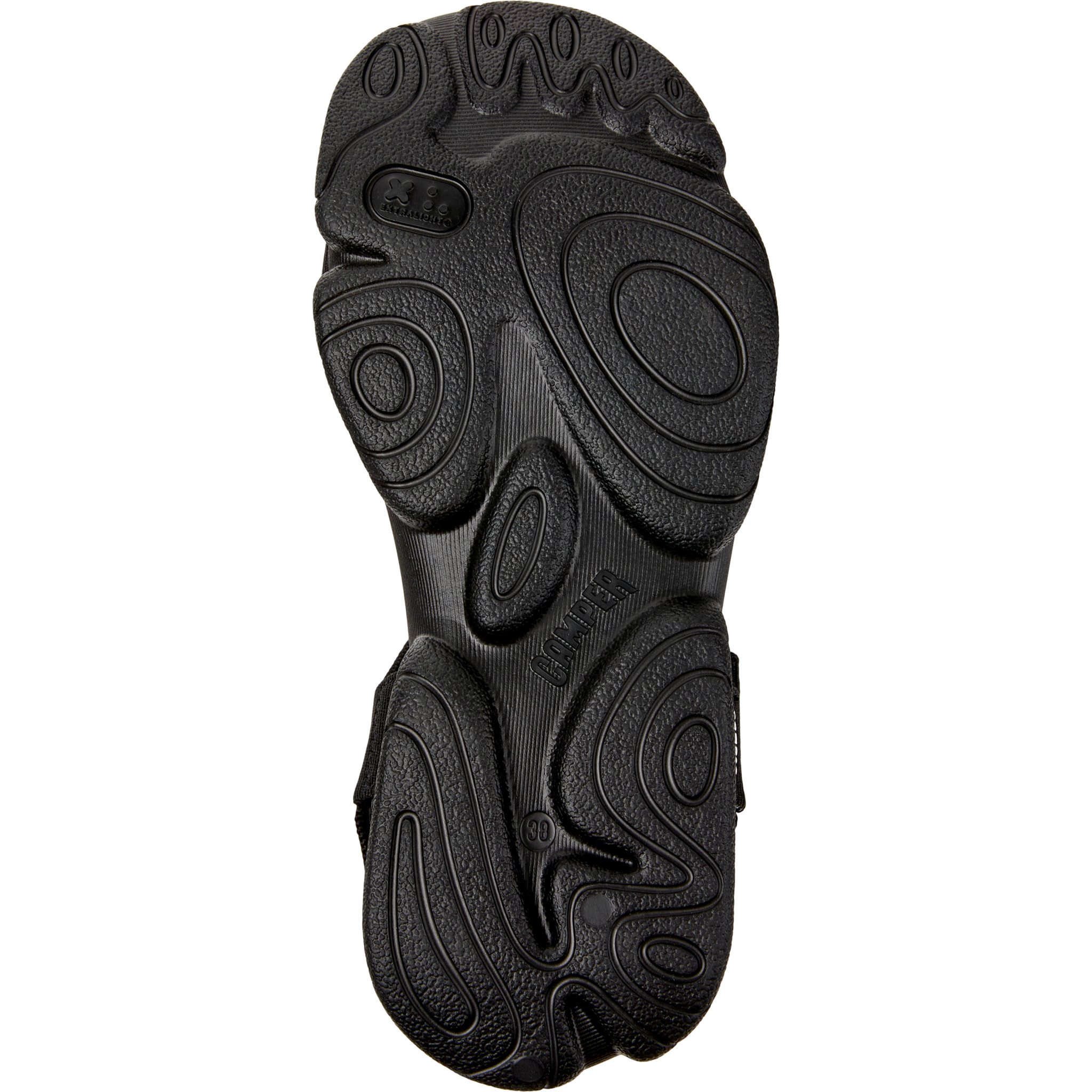 Sandalias - CAMPER Karst Sandal - Negro - Textil técnico