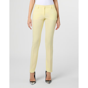 PHILIPP PLEIN Wool Office Trousers Regular Waist