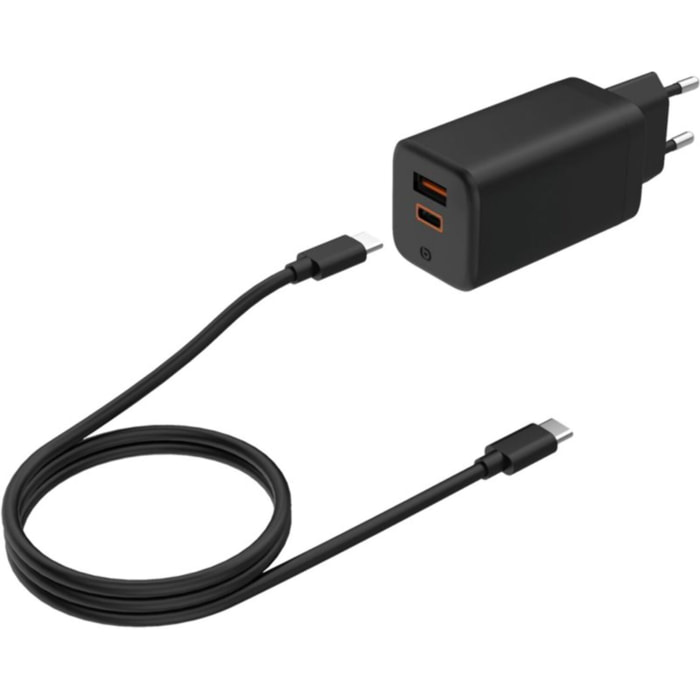 Chargeur secteur ESSENTIELB PC USB-A + USB-C 65 W