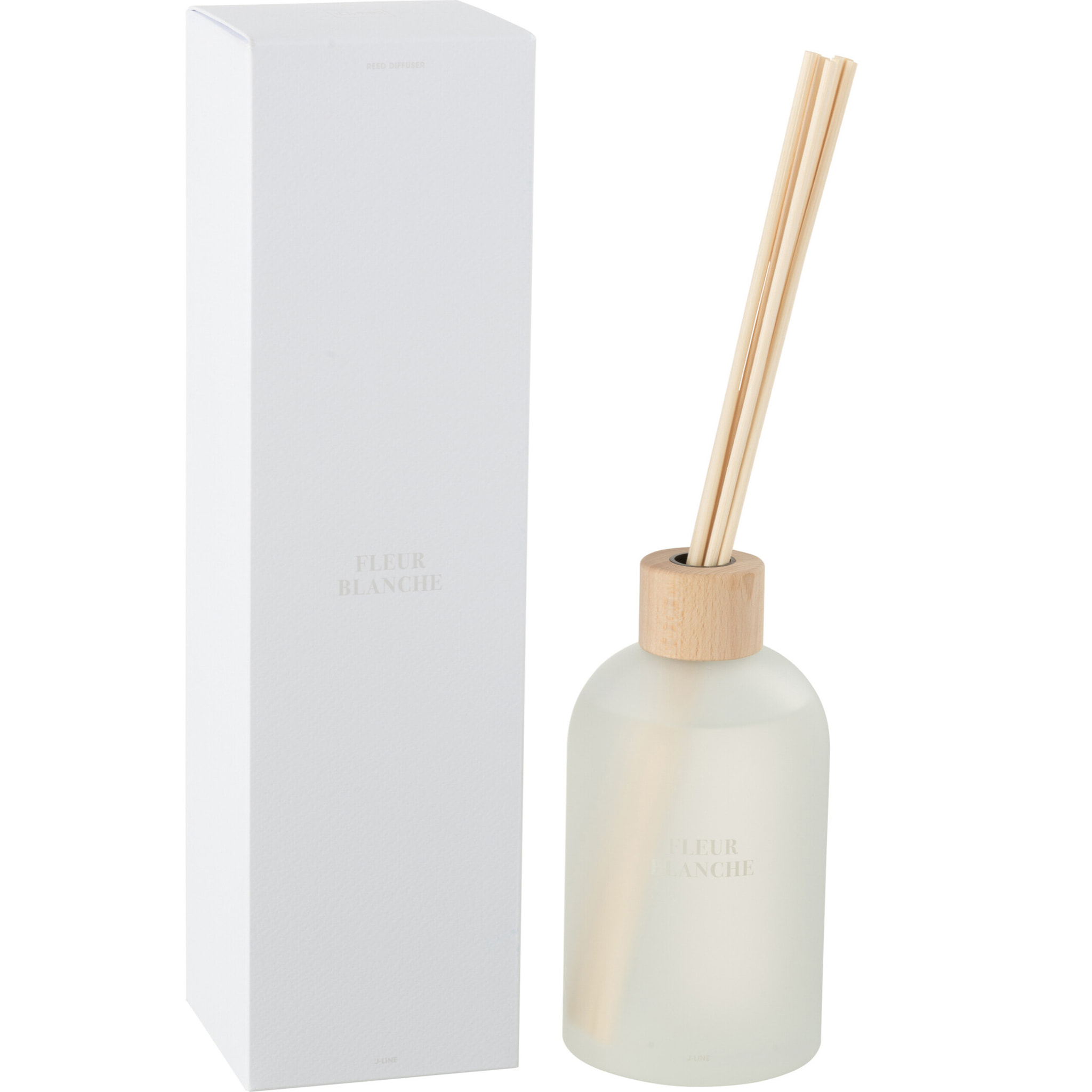 J-Line Bâtonnets parfumés Accords Essentiels - Fleur Blanche - blanc - 250ml