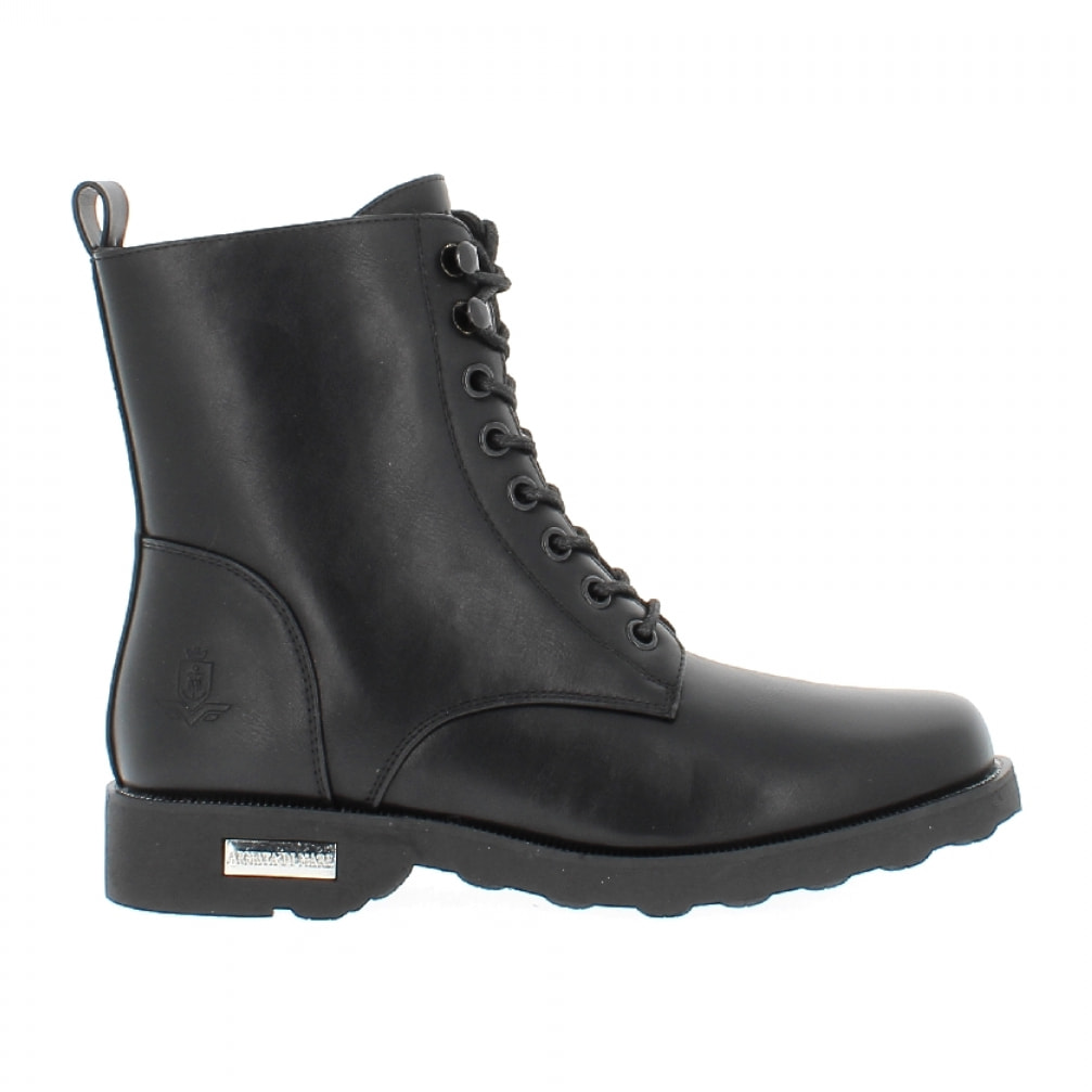 Armata di Mare Scarpe Donna Boots with Lateral Internal Zipper AMD W2C278 Black