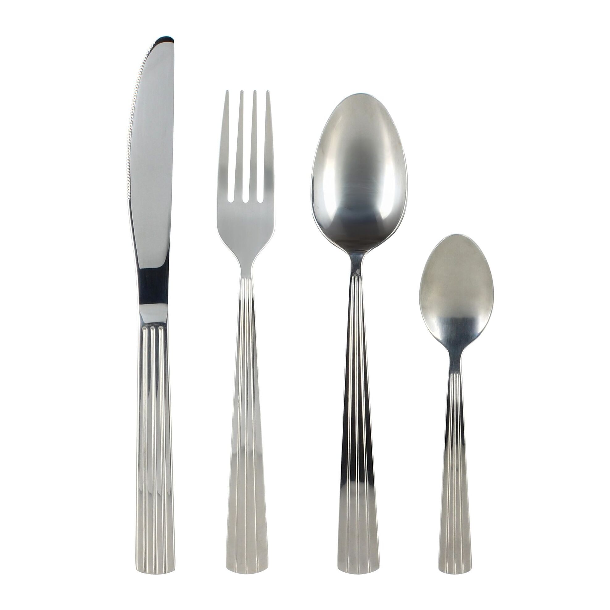 Ménagère 16 pièces en acier inoxydable LOUISE