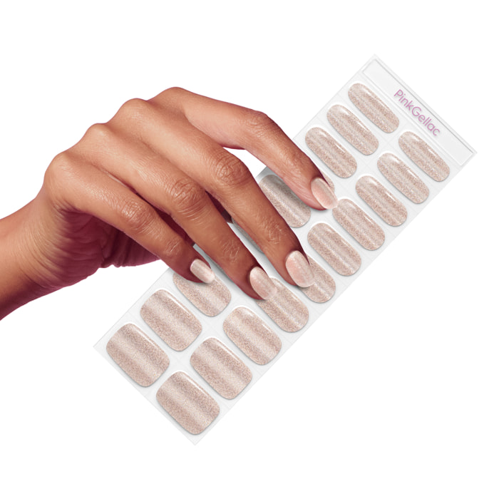 Stickers gel - 0025 Cat Eye Champagne Gold