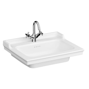 Lavabo VitrA Ricordi 65x53 cm trou pour mélangeur au milieu 7801-003-0001