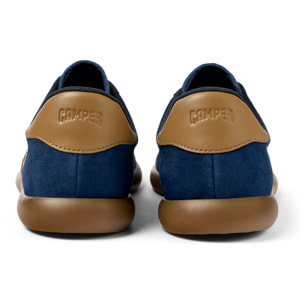 Sneakers - CAMPER Pelotas Soller - Blu - Pelle nabuk