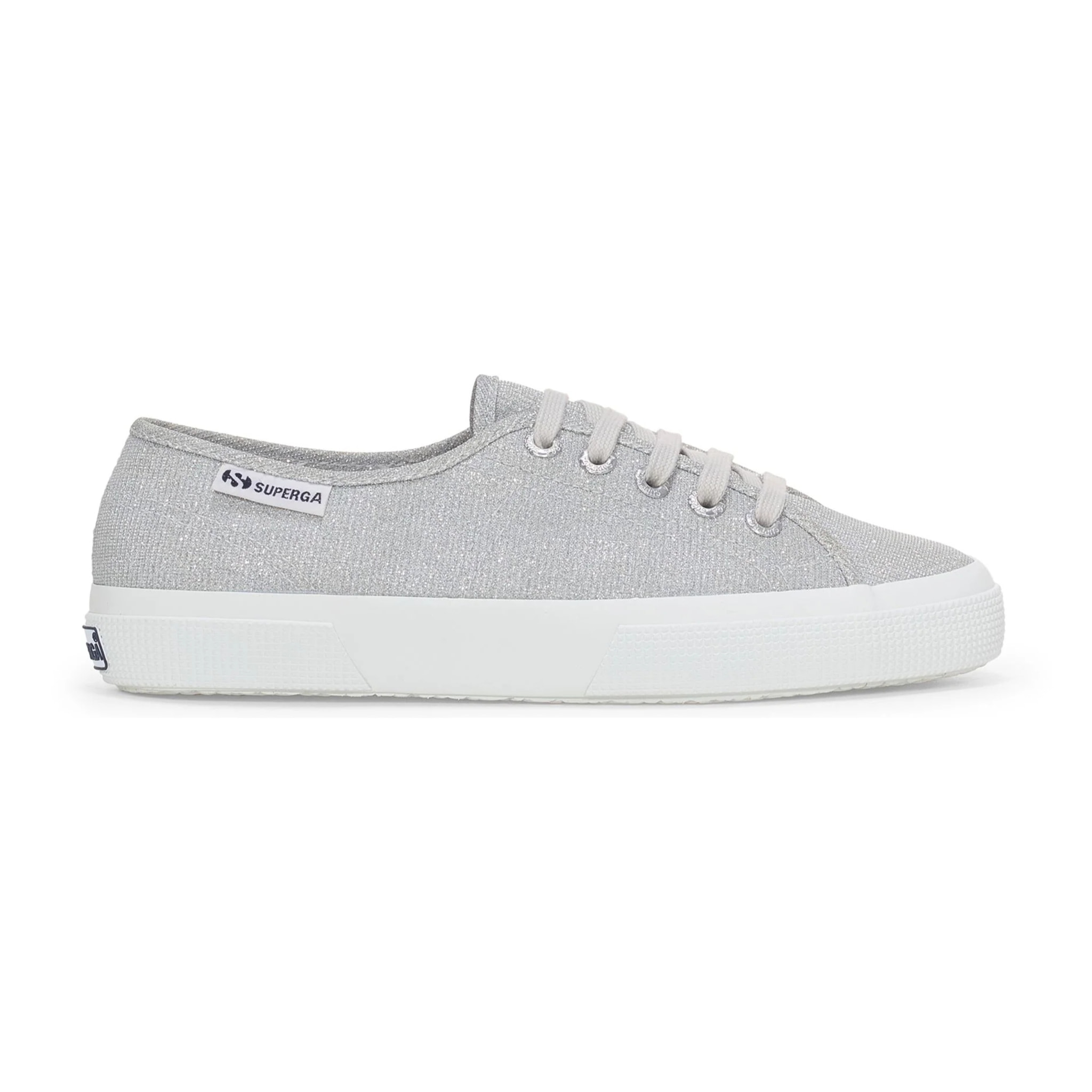 Le Superga Donna Grigio 3750 Jersey Lame Leggera