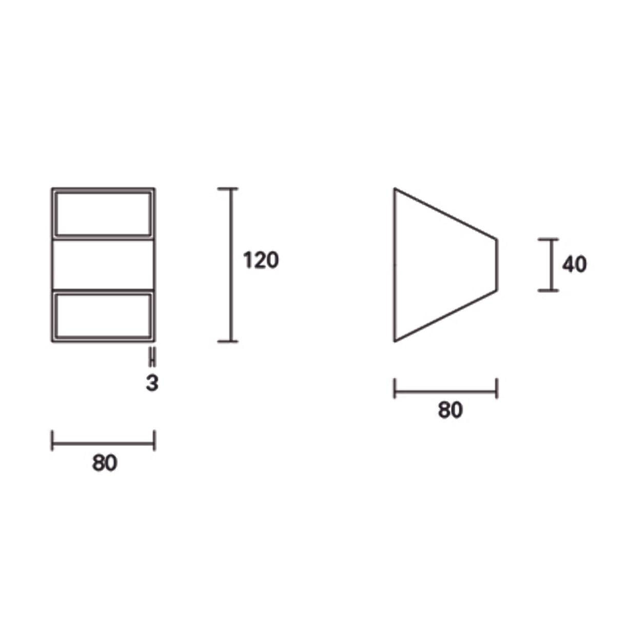 Forlight Aplique Ip20 Keop Led 4,6W 3000K Blanco 367Lm
