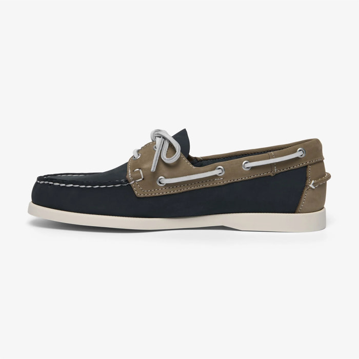 Sebago - Docksides Uomo Blu - Portland Spinnaker Nubuck