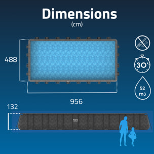 Bestway Piscine hors sol - Rectangulaire - APX 365 - 956 x 488 x 132 cm