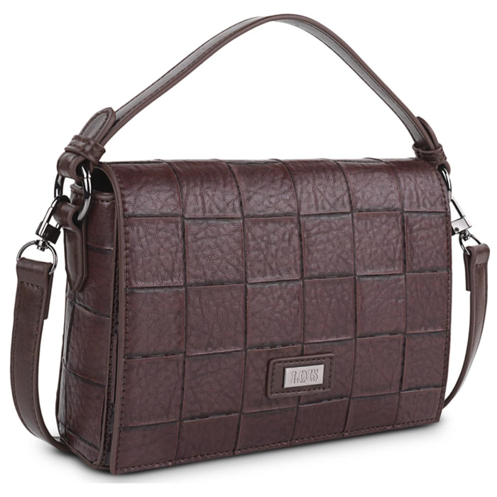 Bolso Bandolera Mujer Sint/Pu Lois Crossover Marron