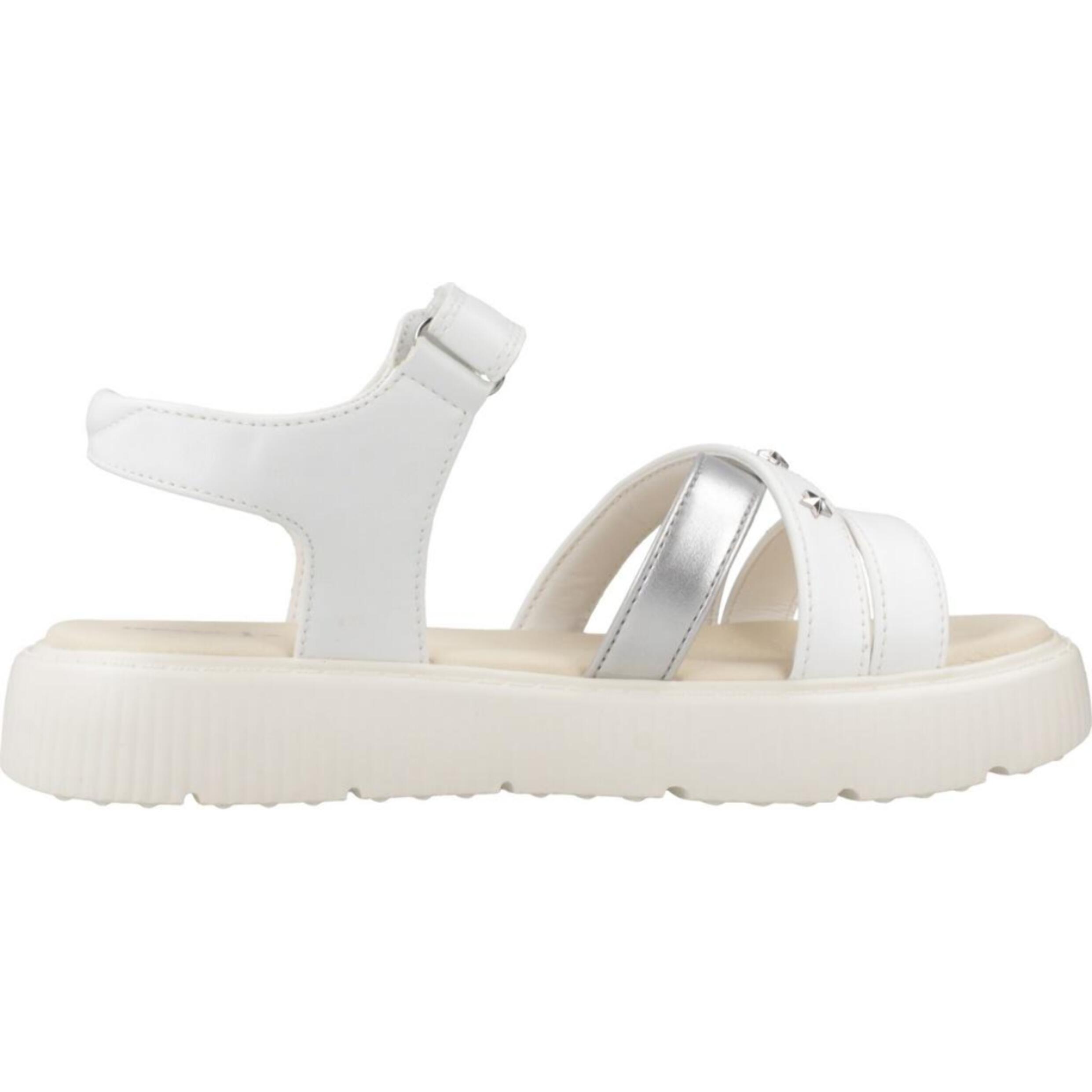 Sandalias Niña de la marca GEOX  modelo J SANDAL KODETTE GIR BLANCO