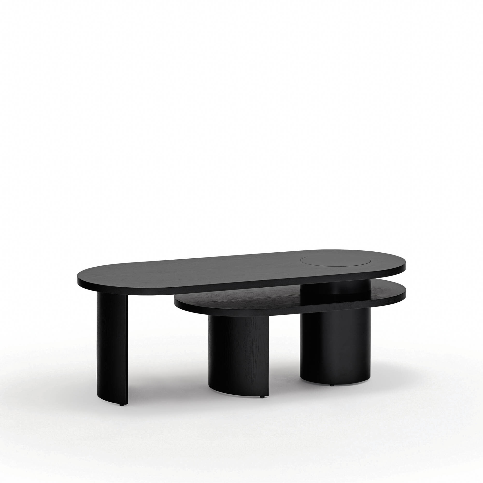 Mesa de centro Nori negro