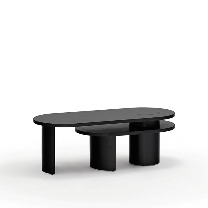 Mesa de centro Nori negro