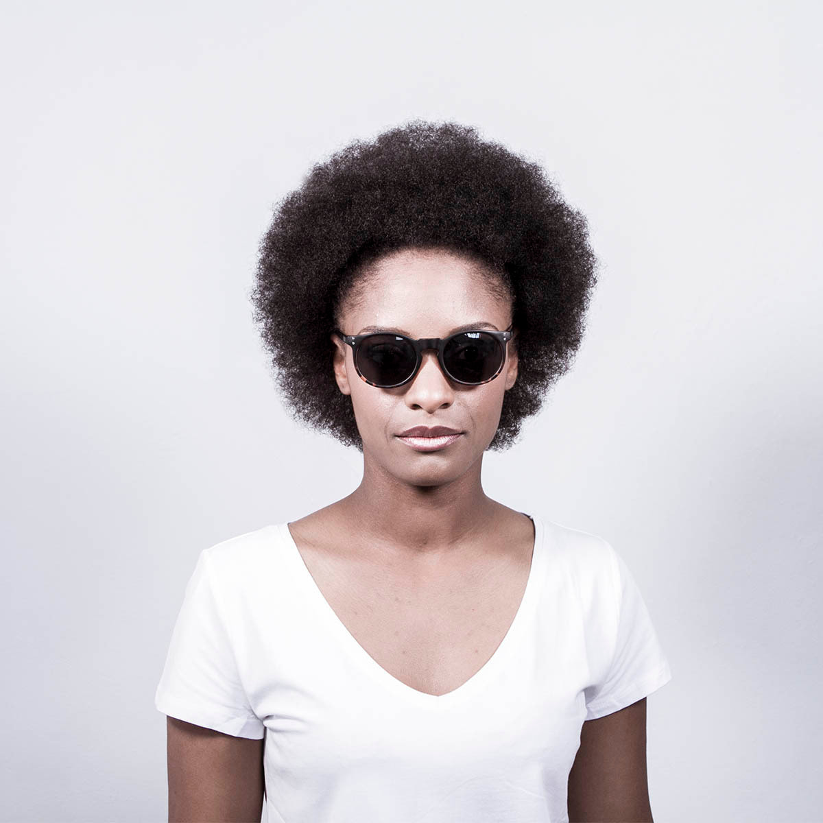 Gafas de sol OCEAN LIZARD - Negro mate arriba + carey abajo y / Ahumada