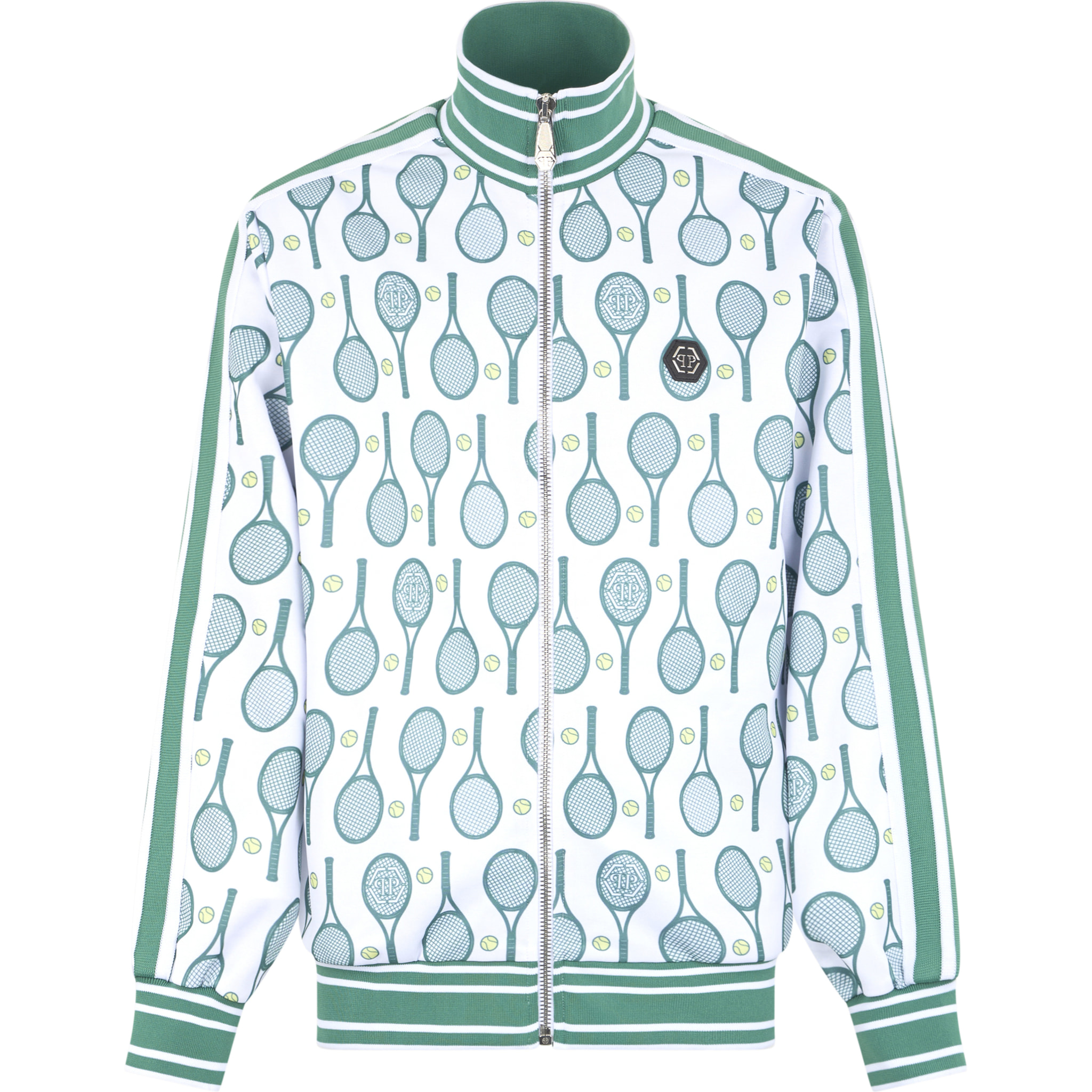 PHILIPP PLEIN Tracksuit Jacket All-Over Tennis