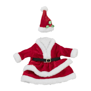 FUNDA DE BOTELLA DE VINO RED DRESS PLUSH DRESS