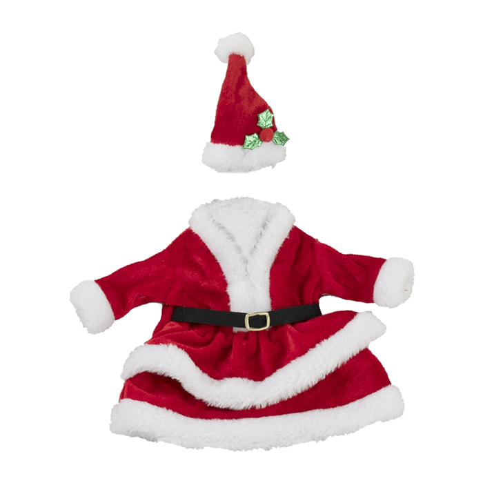 FUNDA DE BOTELLA DE VINO RED DRESS PLUSH DRESS