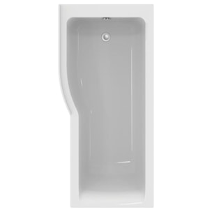 Ideal Standard baignoire pour bain/douche 170 x 80 asymétrique Connect Air gauche blanc