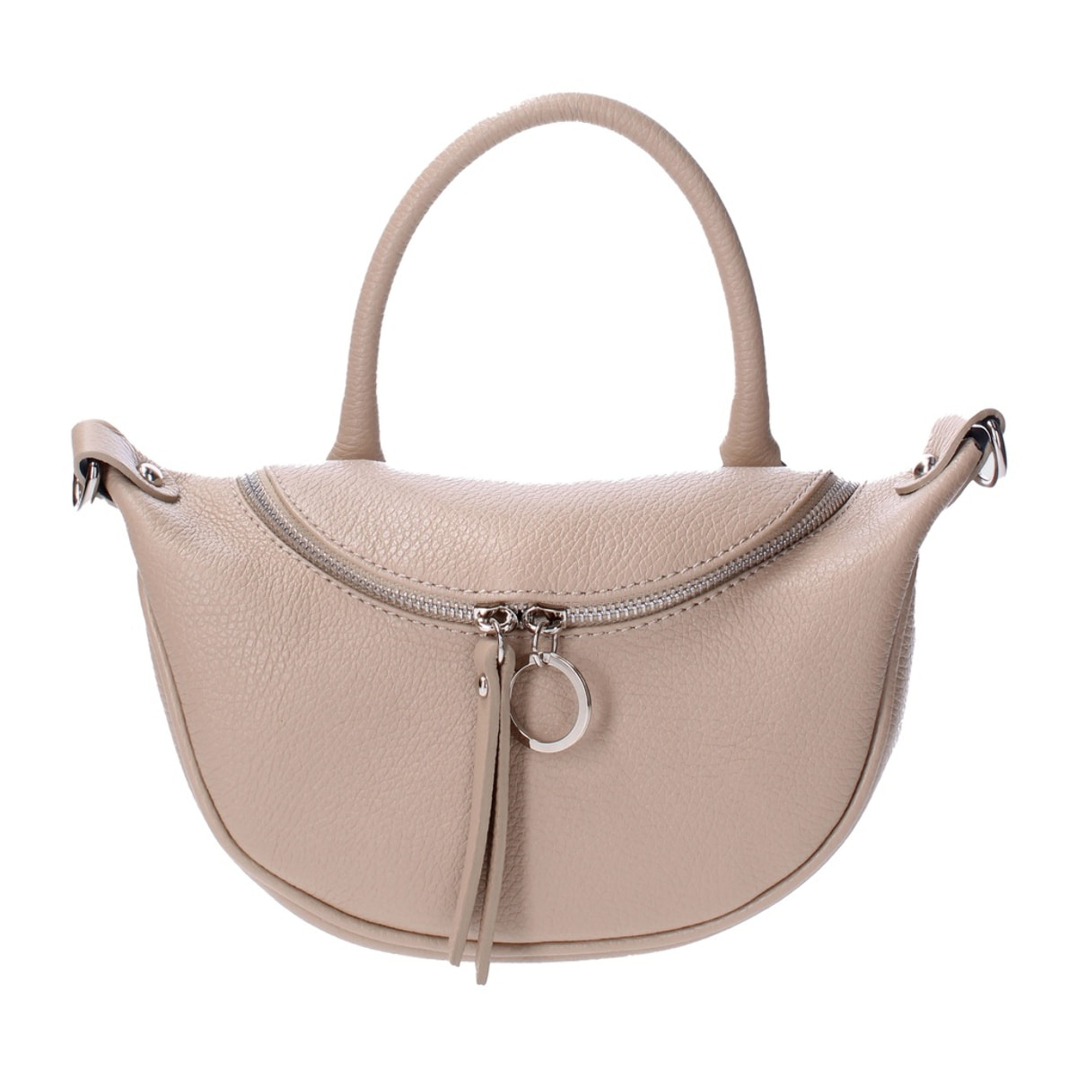 Borsa a mano da donna - Modello Mae - Vera pelle - 26.0 x 13.0 x 8.0 cm
