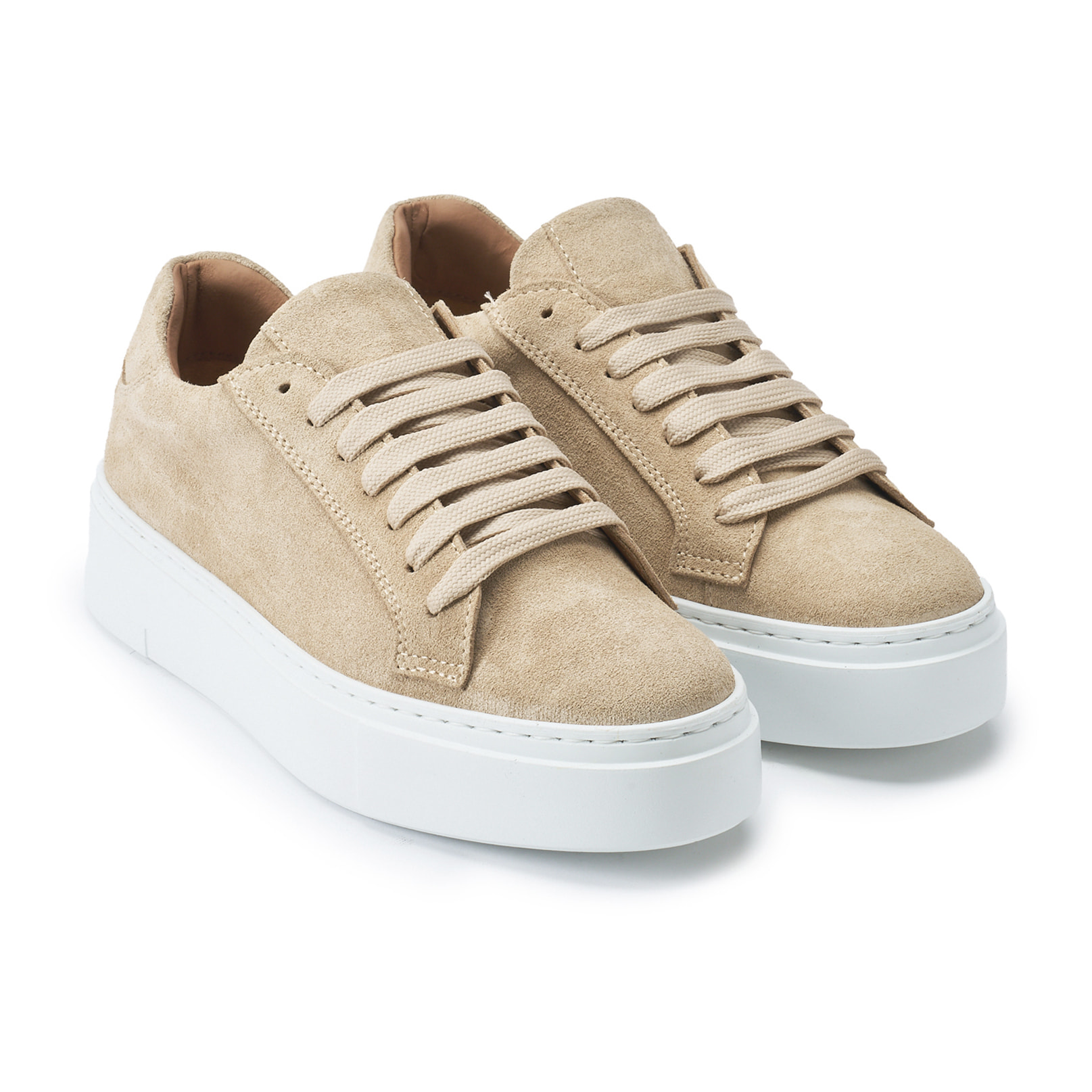 Sneaker British Passport Beige