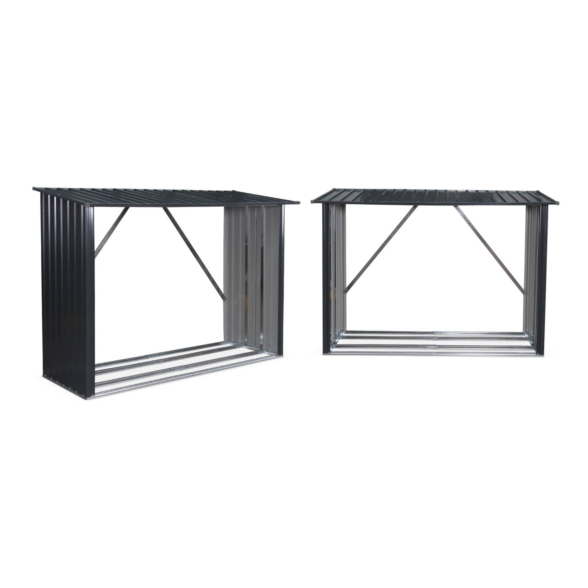 Bûcher acier galvanisé (lot de 2) EPICEA