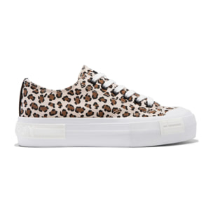 Zapatillas Mujer Casual One Way Low Leopard Edition D.Franklin