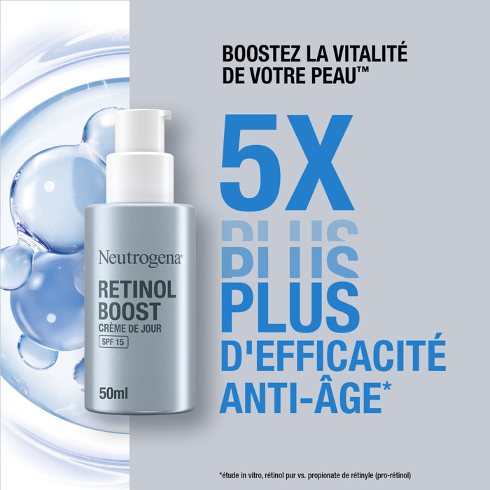Retinol Boost+ SPF 15 - Crème hydratante de Jour 50 ml