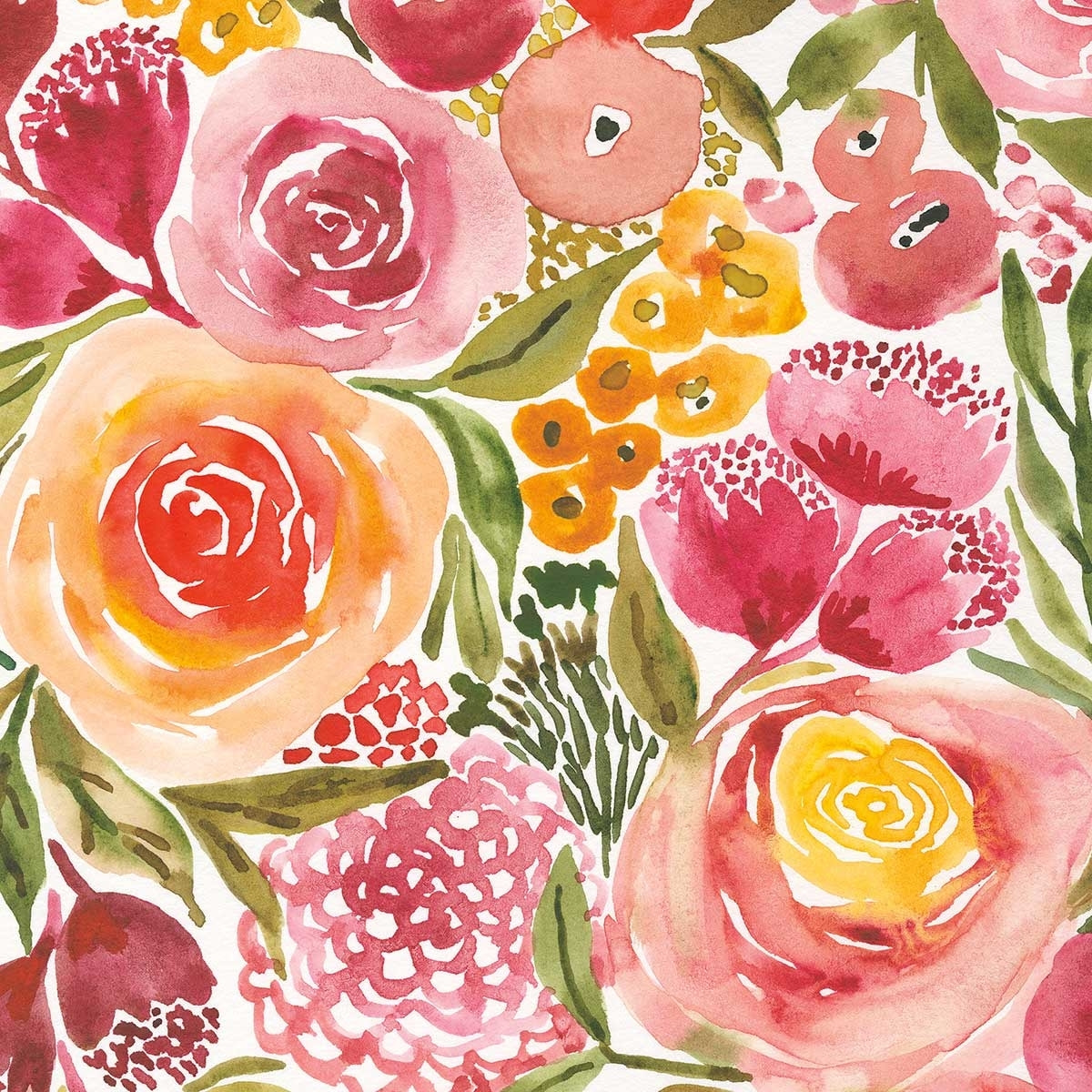 Tableau fleurs pivoine Toile imprimée